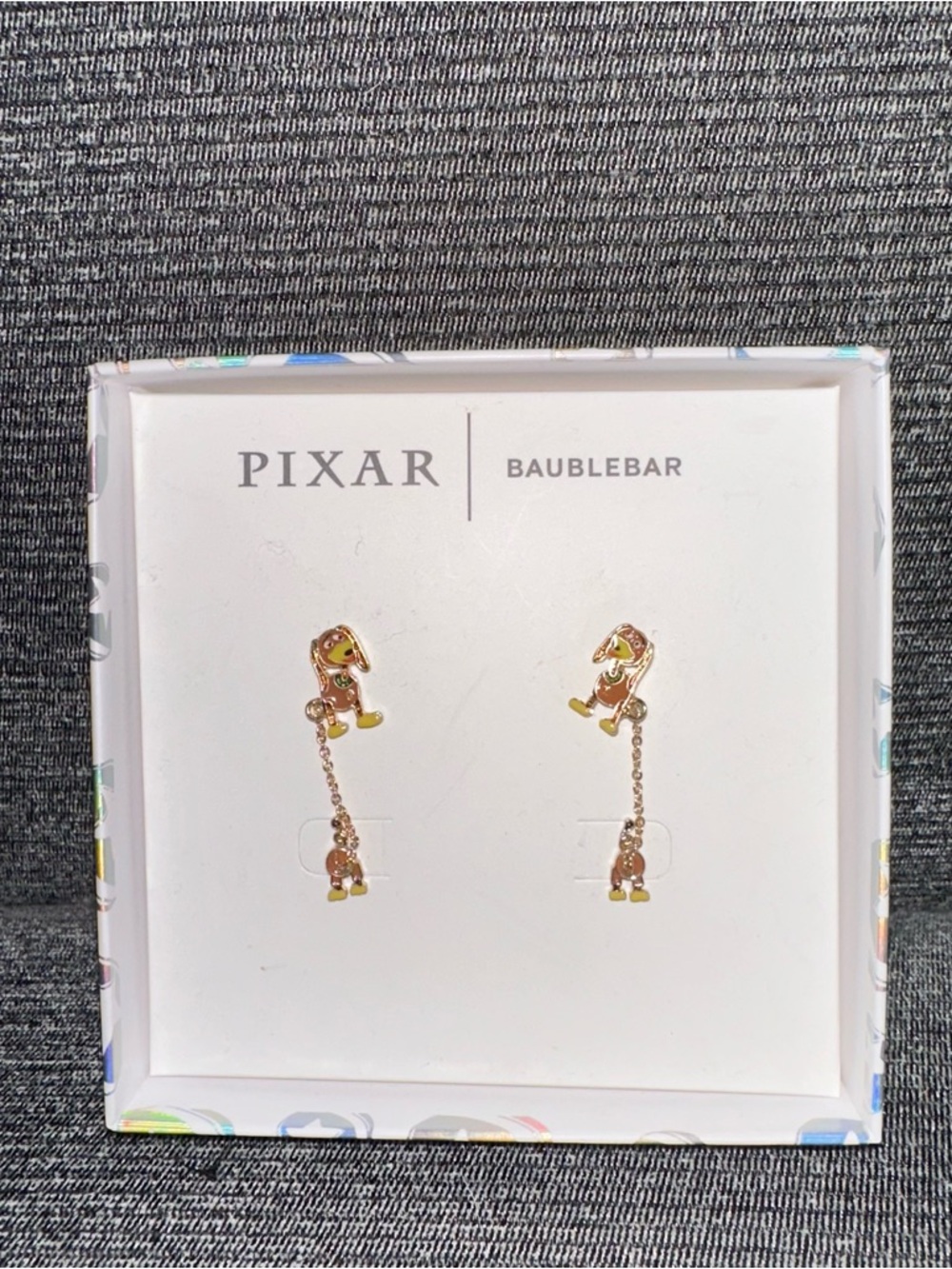 NWT Pixar Slinky Dog Baublebar Earrings